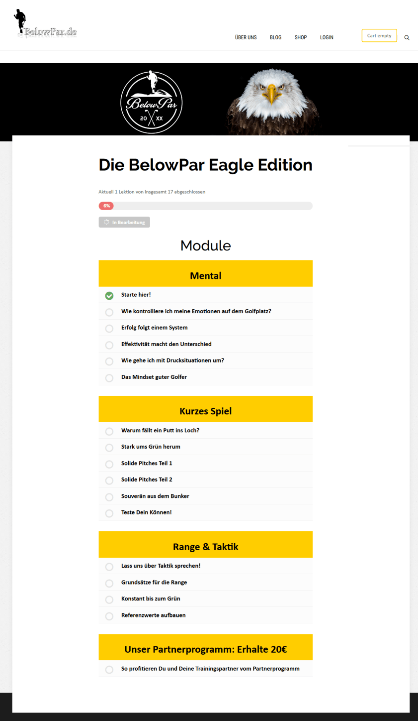 Eagle Edition Inhalt